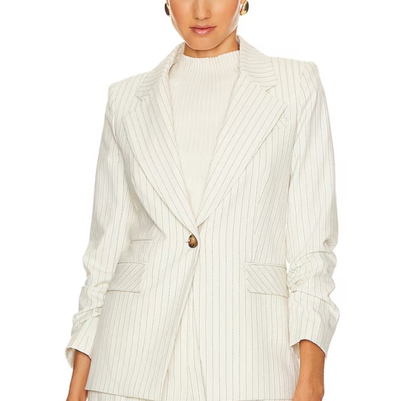 Veronica Beard NWT Pinstripe Dickey Jacket Battista